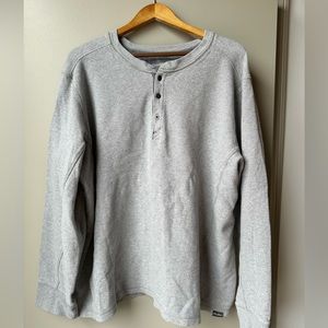 Eddie Bauer Waffle Henley (2XLT)